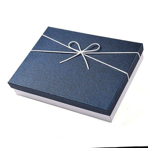 Blaue Geschenkbox (9 * 5,9 Zoll) - MadeMineDE