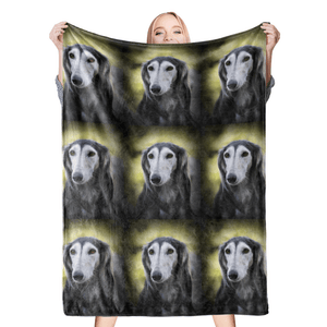 Kundenspezifische Decke Personalisierte Hund Wolle Decke Haustier Geschenk