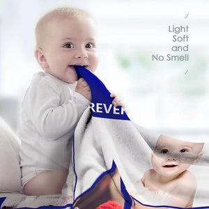 Personalisiert Baby Decke mit Name Baseball Baby Meilenstein Decken Benutzerdefiniert Wickeln Decken