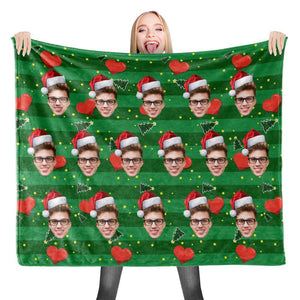 Weihnachten Decke Geschenk Personalisierte Foto Decken