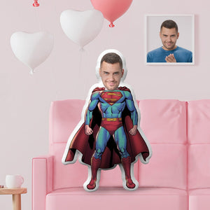 Super Boy Geschenke Kundenspezifisches Gesichtskissen Personalisiertes Fotokissen Geschenke Kundenspezifisches MiniMe Kissen