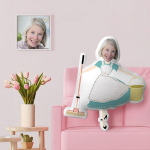 Muttertagsgeschenke Personalisiertes Gesichtskissen Personalisierte Minime-Kissengeschenke für Mama
