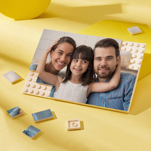 Kundenspezifisches Baustein-puzzle Personalisierte Foto-stein-geschenke Für Liebhaber - MadeMineDE