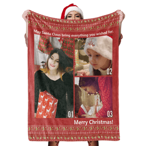 Weihnachten Decke Geschenk Kundenspezifische Decken Personalisierte Foto Decken