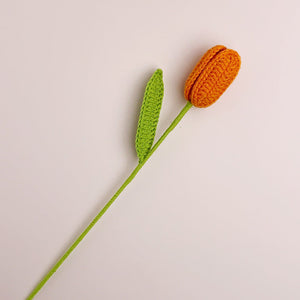 Tulpe Häkeln Blume Handgemachte Gestrickte Blume Geschenk Für Liebhaber - MadeMineDE