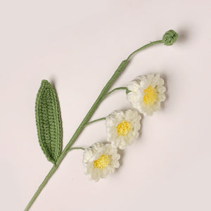 Glocke Orchidee Häkeln Blume Handgemachte Gestrickte Blume Geschenk Für Liebhaber - MadeMineDE