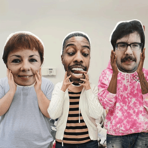 Benutzerdefiniertes Gesichtskissen 3D Foto Portrait Dekokissen