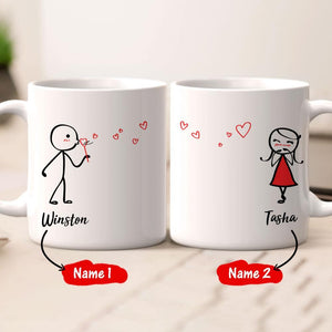 Couple Mug For Follow My Heart It Leads Me To You  (Print Both Sides)